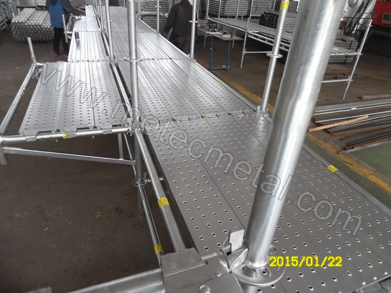 Aluma type scaffolding plank