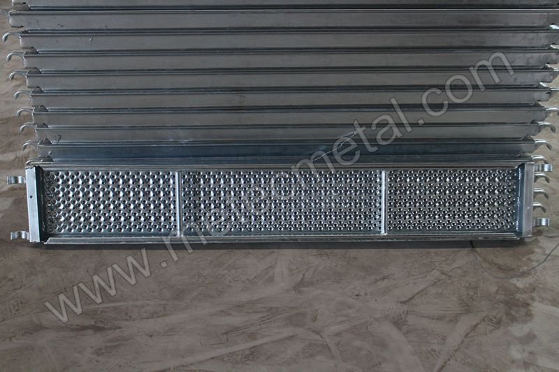 Layher type Steel plank for scaffolding