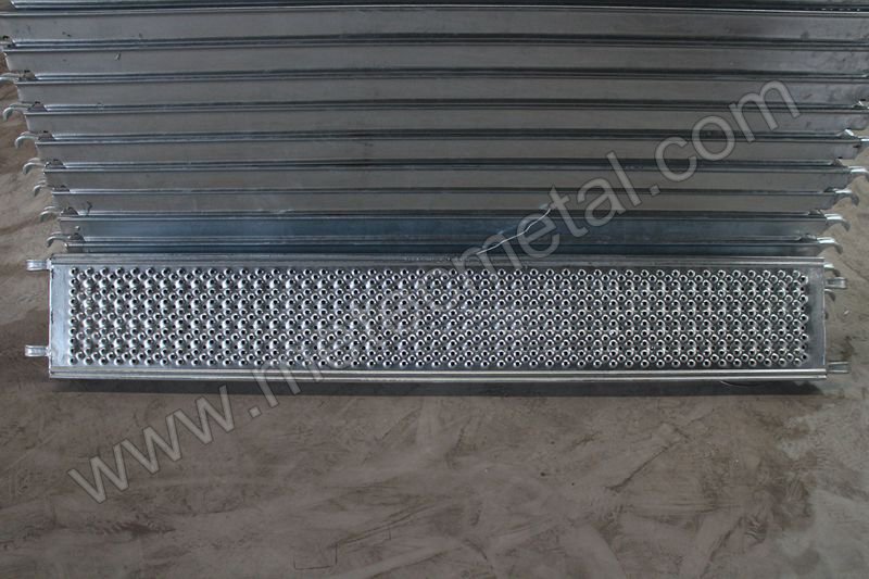 Layher type Steel plank for scaffolding