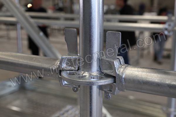 Ringlock scaffolding ledger