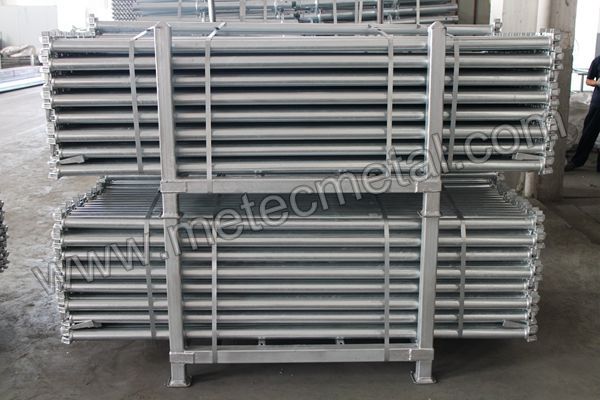 Ringlock scaffolding ledger rack