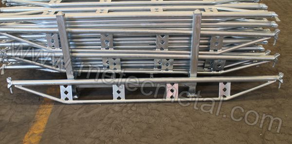 Truss ledger ringlock scaffold