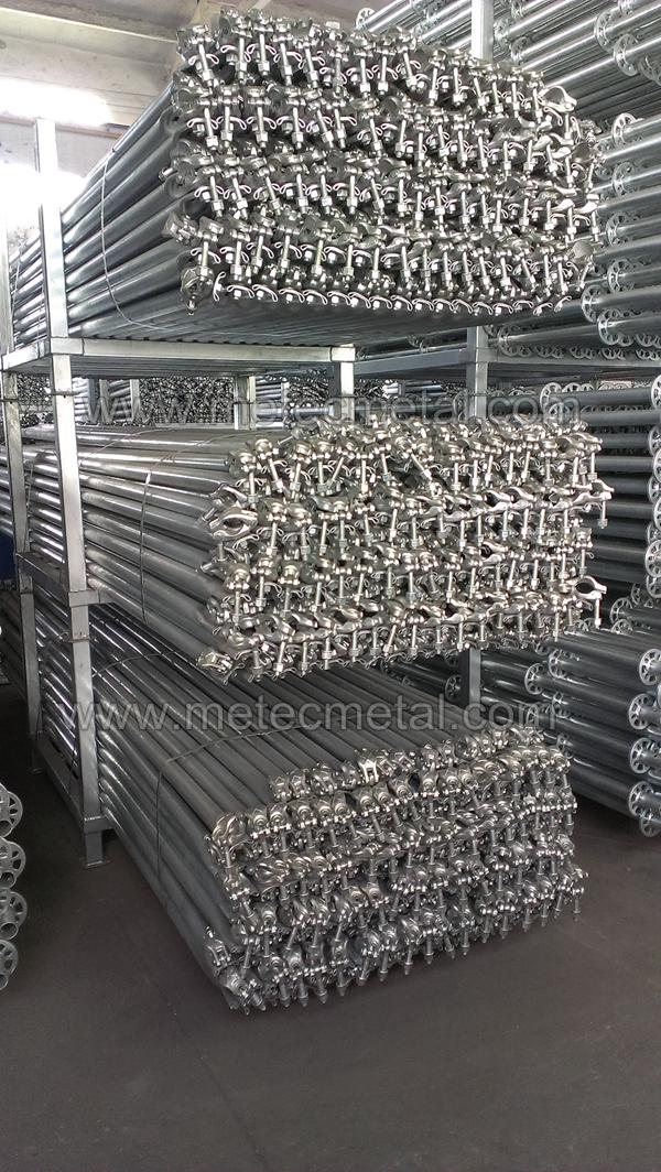 Packing for Vertical Diagonal Ringlock Scaffolding