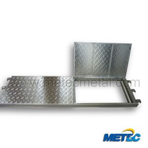 Aluminum Deck Trapdoor for scaffold