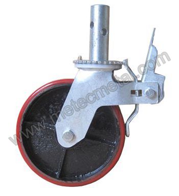 Caster for scaffold