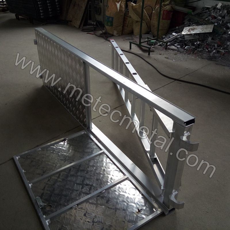 Aluminum Deck with Ladder for Scaffolding