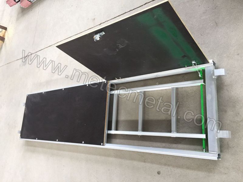 Aluminum Deck with Ladder for Scaffolding